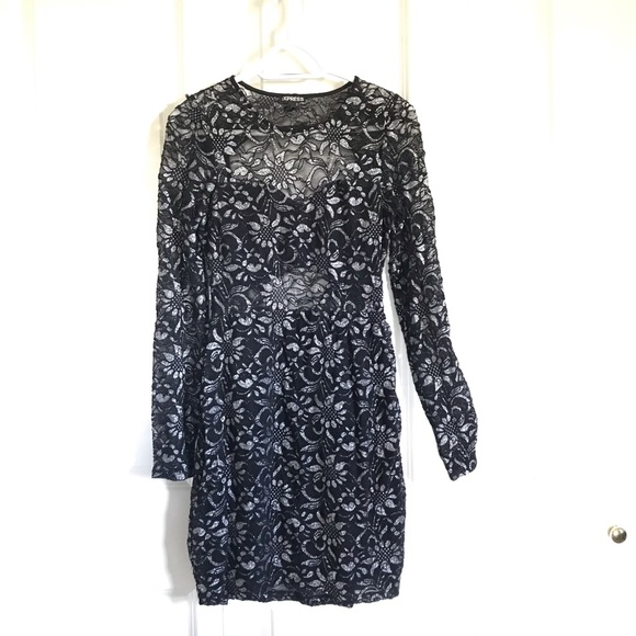 Express Dresses & Skirts - Long sleeve black Express dress